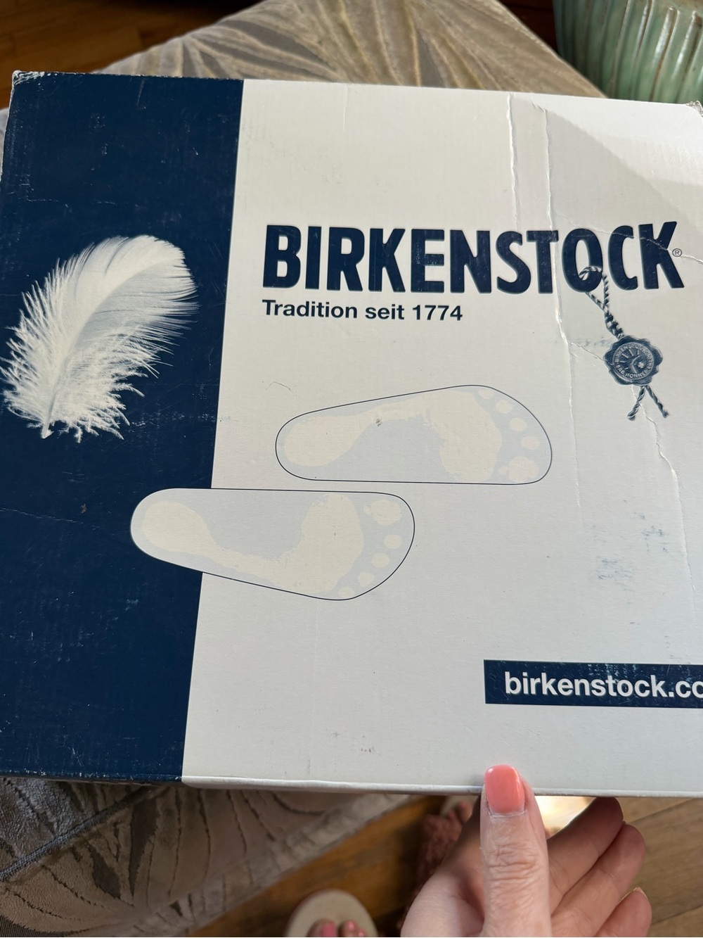Birkenstock Men’s Cream-White Leather Chukka Boots - Picture 9 of 9